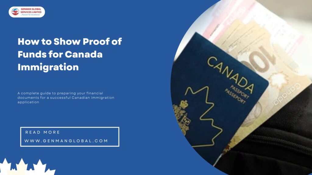 How to Show Proof of Funds for Canada Immigration